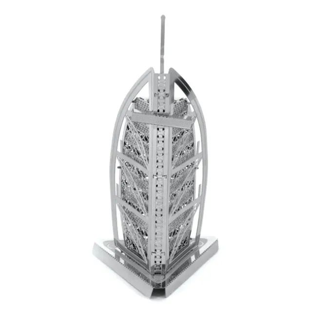 Mini Quebra Cabeça 3D de Metal - Burj Al Arab - Foto 4