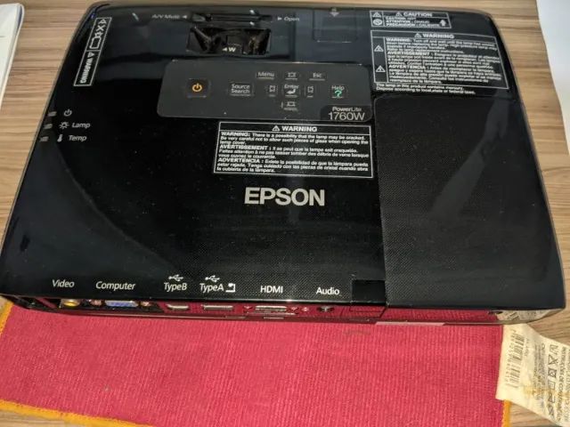 Projetor Epson Powerlite 1750W