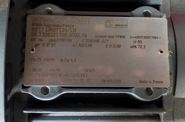 Motor Sew - Eurodrive (Meio Cavalo) - Foto 2