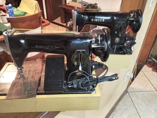 Antigua Maquina De Coser Singer 191r 21