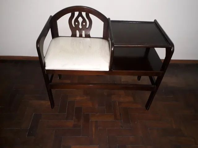 Mesinha com Assento para Telefone Fixo