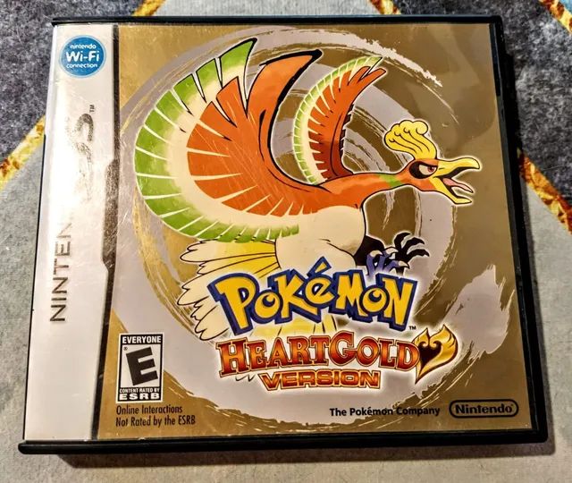 Pokemon Heart Gold Version Nintendo DS (Somente Cartucho