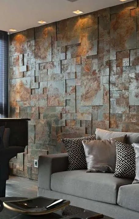 Revestimento Cimenticio Ferro Corten - Foto 4