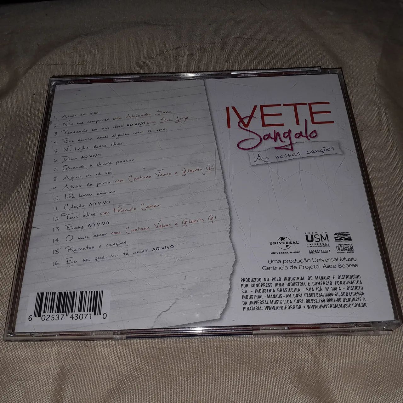 2 Cds e dvd Ivete sangalo lacrados - Foto 6