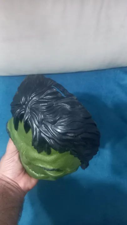 Máscara do incrível hulk original  - Foto 4