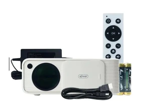Projetor Led Multimídia Knup PJ005 3900 Lúmens Full HD 1080P HDMI/ USB - Foto 2