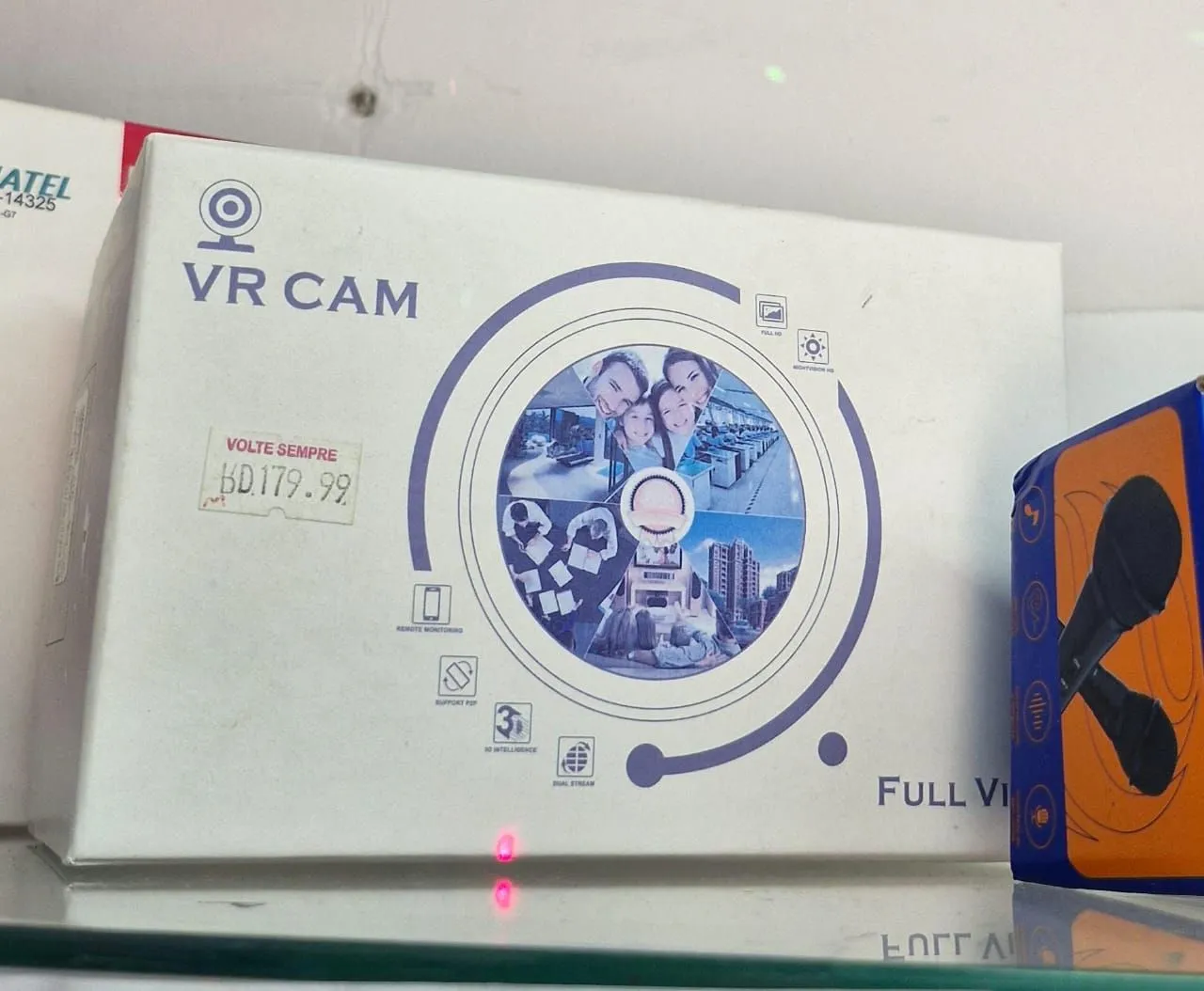 Câmera lâmpada VR Cam