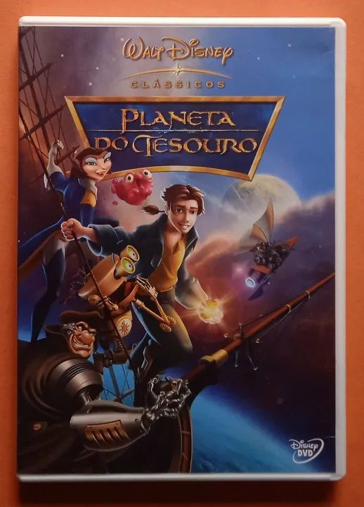 Dvd Planeta do Tesouro - Walt Disney 