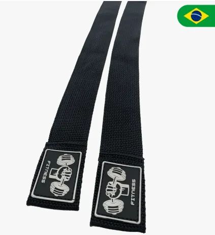 Par de Straps para Musculação Academia Fitness Treino Crossfit z827 - Foto 3