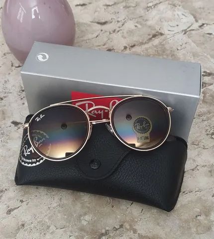 Óculos de Sol Rayban Série Round double bridge 