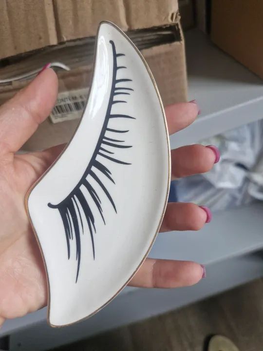 Porta joias de cílios 