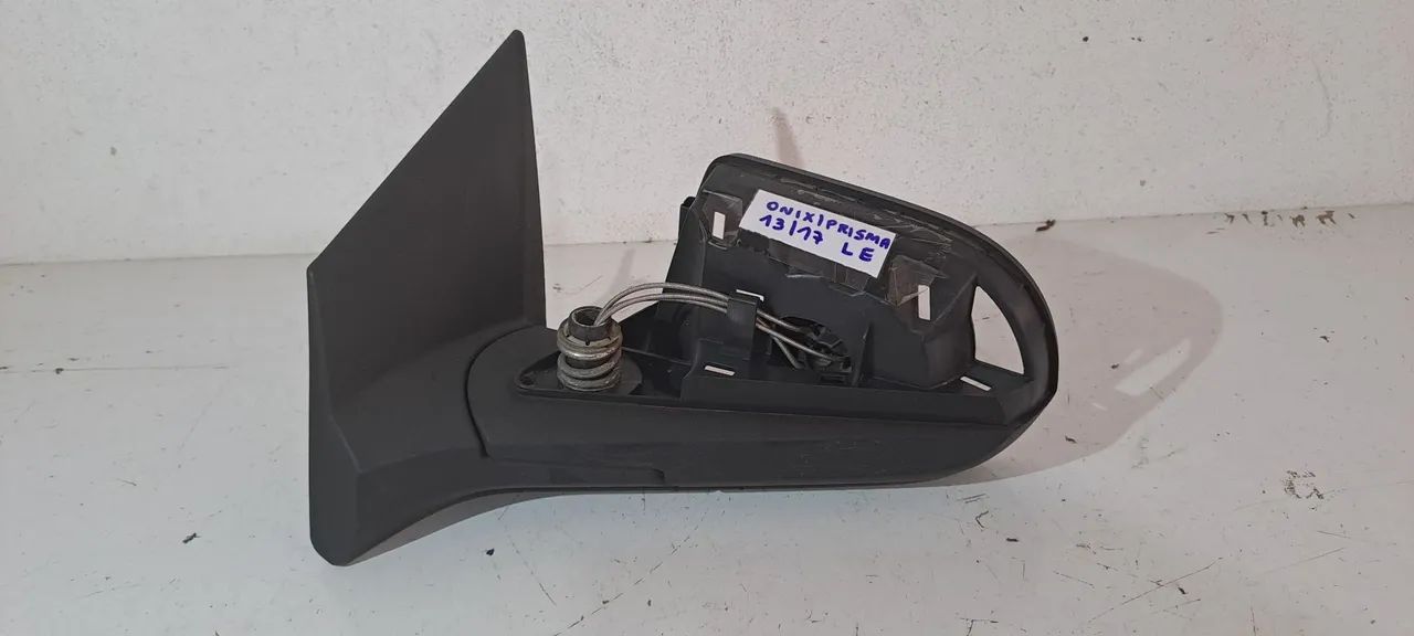 Retrovisor Onix/ Prisma 2012/2017 Esquerdo C.Manual  Sem vidro e capa - Foto 3