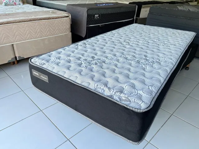 Colchão Solteirão 96x203 Molas Ensacadas Novo Confortável Marca Palemax!