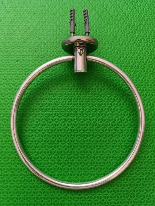 Porta toalha de rosto argola - Foto 2