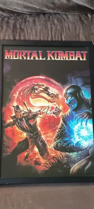 Quadro Decorativo Mortal Kombat - Foto 3