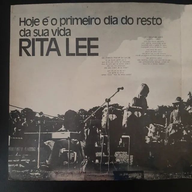 Lp Disco de Vinil Rita Lee Hoje É O Primeiro Dia Do Resto Da Sua Vida 1972 Polydor 1a Ed - Foto 4