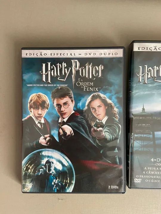 Harry Potter - Edição Limitada - 6 DVDs  - Box Harry Potter Anos 1-5   - Foto 2