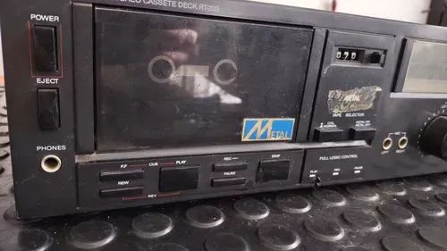 Tape Deck Sharp Rt-20b - Com Defeito - Para Peças - Foto 3