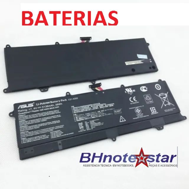 Bateria de notebook Dell Samsung HP Asus Acer Positivo Lenovo LG Macbook - Foto 2