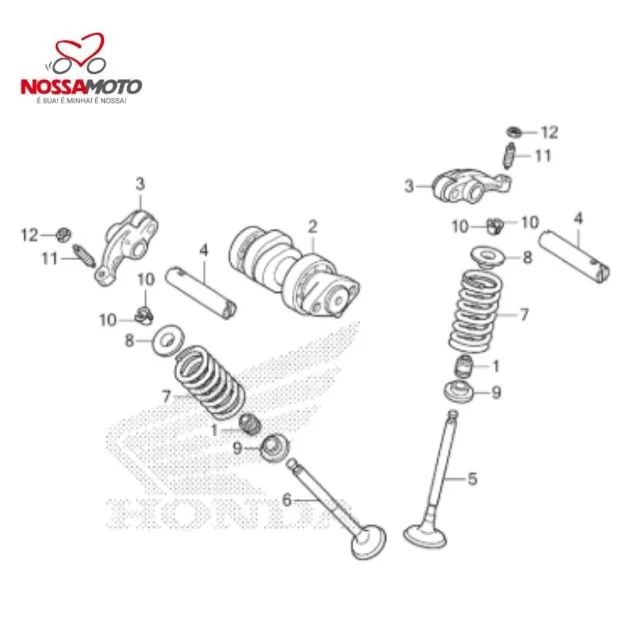 retentor de valvulas da 160 original honda - Foto 3