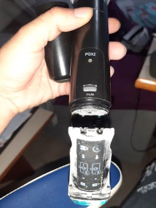 Microfone Shure SM 58 PG2X e Base PG4X - Foto 5