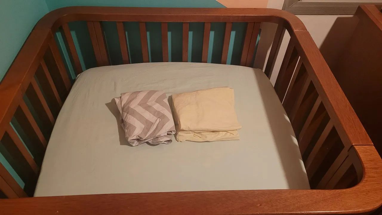 Berço evolutivo Transformare com 2 colchões  - Foto 2