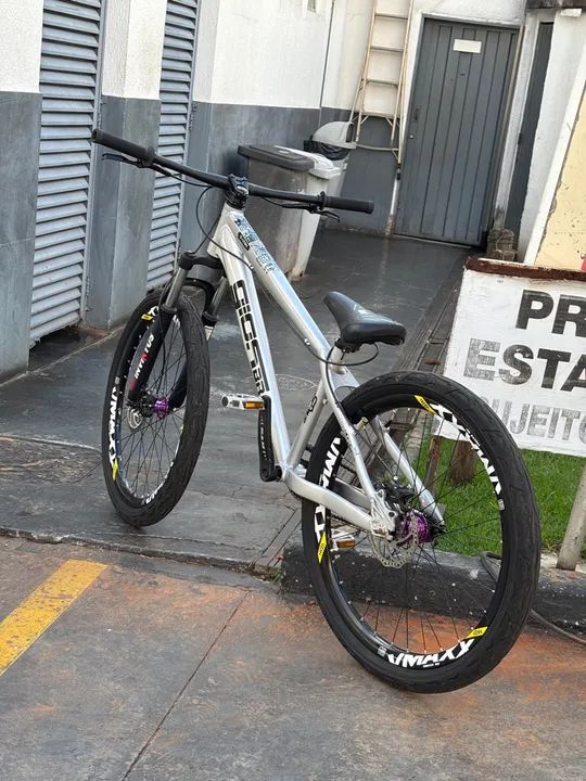 Bike Gios 4Trix cor cinza rara rsrs - Foto 6