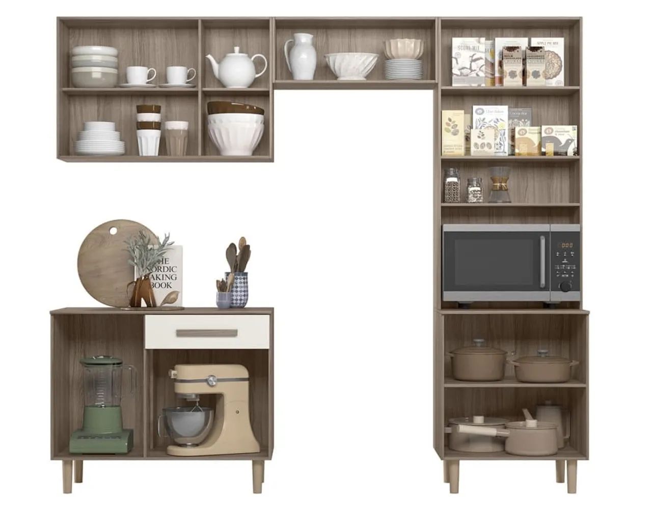 Cozinha Compacta Nicioli Completa tt75 - Foto 3