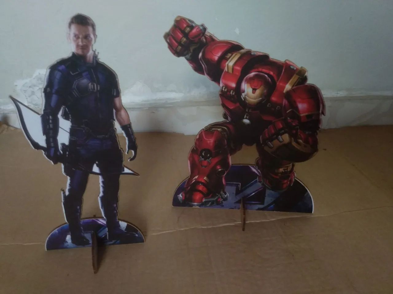 Totens em MDF dos Advengers para festas infantis  - Foto 5