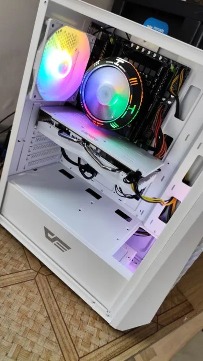 PC Gamer Xeon 2650 V4 16 Gigas Memória - SSD  - Placa de Vídeo RX 580 8 Gigas - Somos Loja