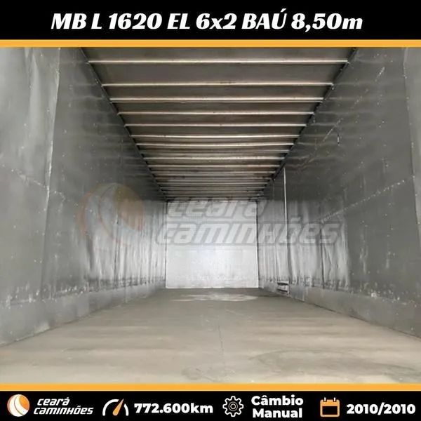 MB L 1620 6x2 2010/2010 Baú 8,50m - Foto 9