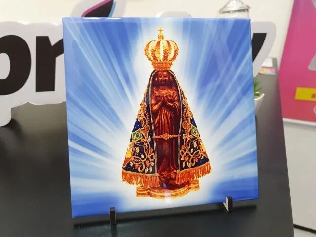 Quadro personalizado com tema católico 