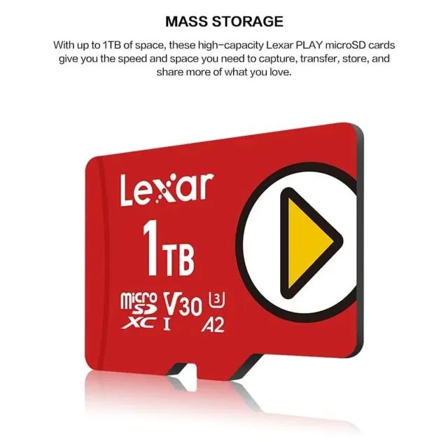 Cartão de Memória 1TB Original Lexar - Foto 2