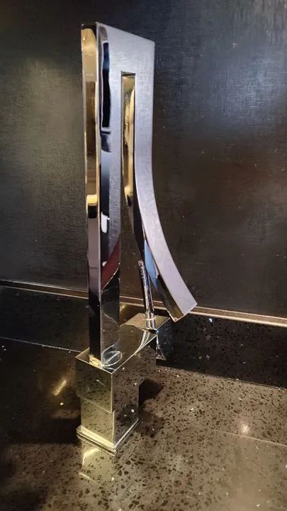 Torneira Banheiro Lavabo Cromada Monocomando - Foto 3