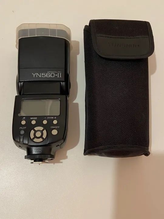 Câmera Canon T3i + lente 18-55 e flash externo  - Foto 5