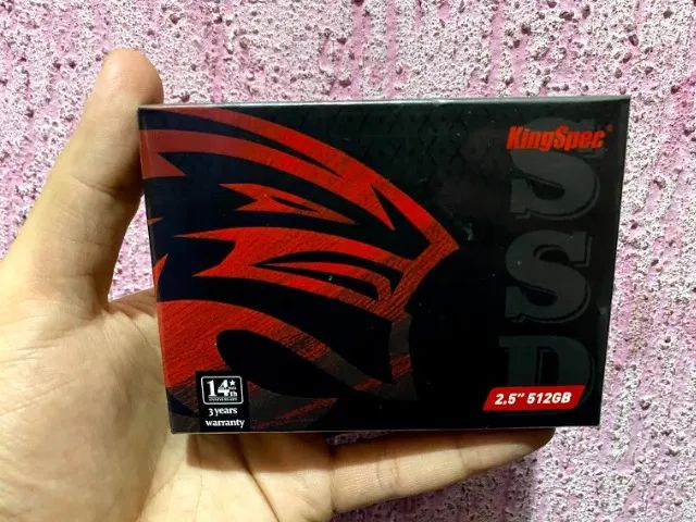 SSD 512Gb Sata 3 KingSpec - Produto Novo - Pronta Entrega!!