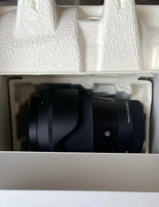 Lente Sigma 16mm F/1.4 Dc Dn Para Sony E - Foto 3