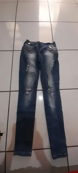 Calça Jeans com Lycra da Rhero - Tam 40 - Foto 2