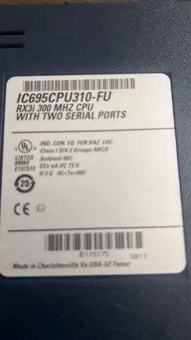 Módulo CPU FANUC IC695CPU310-FURX3i MHz 2
