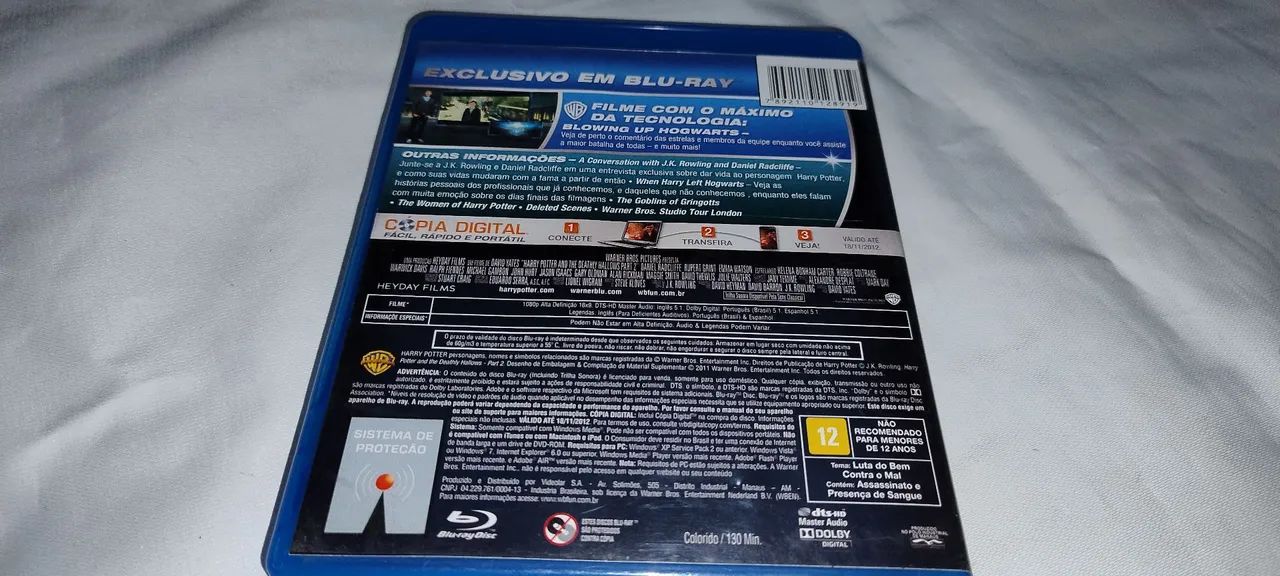 Blu-ray Relíquias da Morte Parte 2 - Foto 3