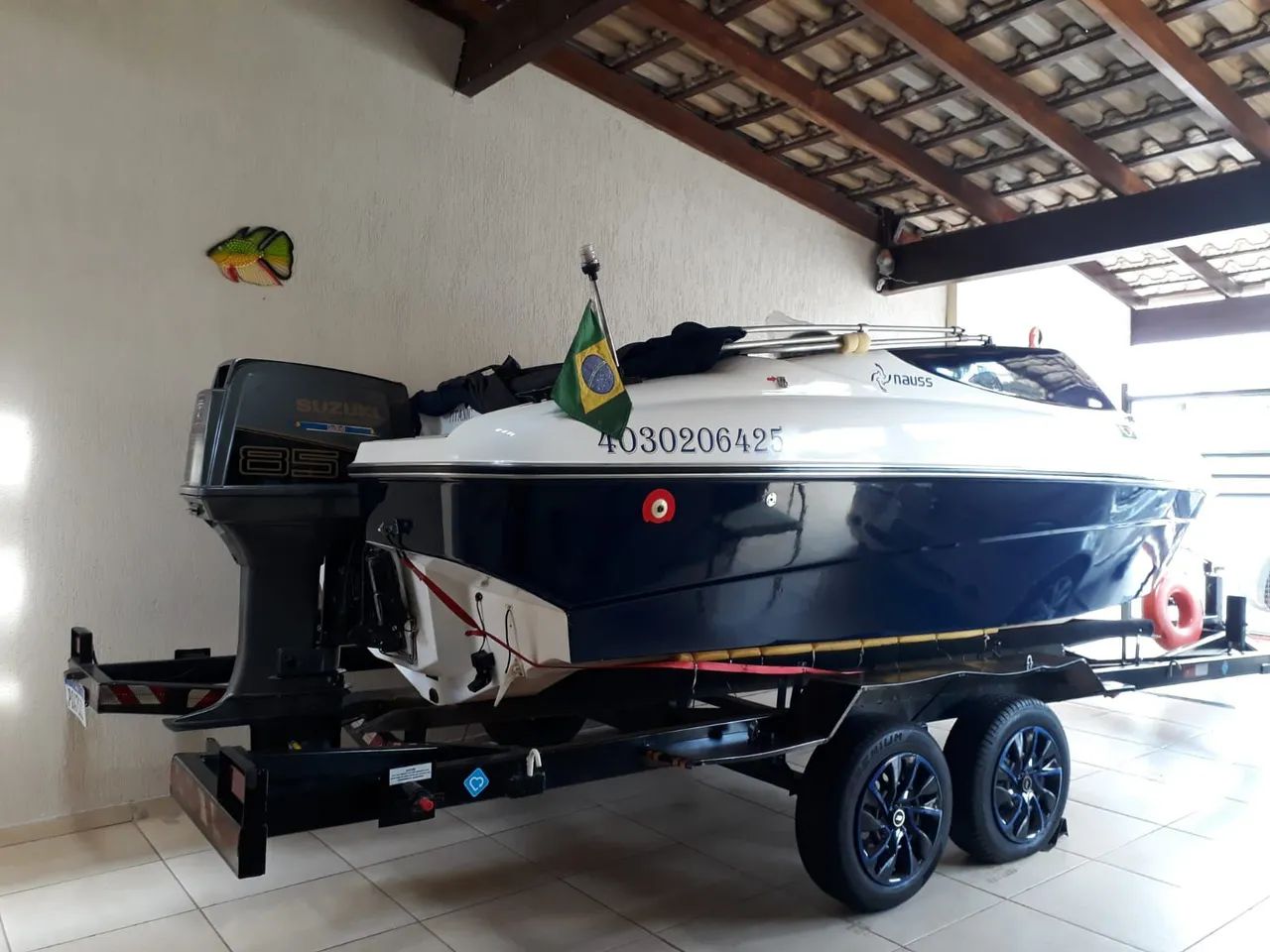 Lancha 17 pés super conservado  - Foto 15