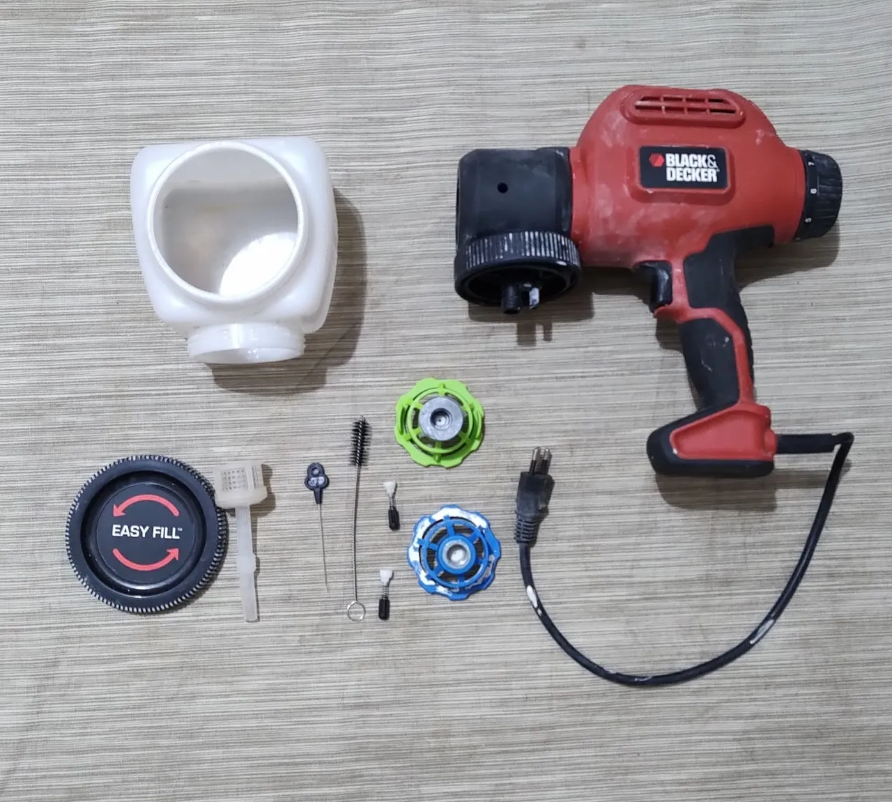 Pistola de pintura pulverizadora Black&Decker