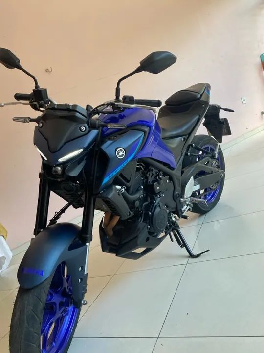 Yamaha MT-03 2023 - Azul - Impecável - Foto 5