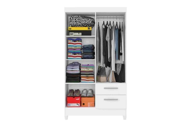 Roupeiro Fortaleza Plus 4P2G SR Black Friday  - Foto 2