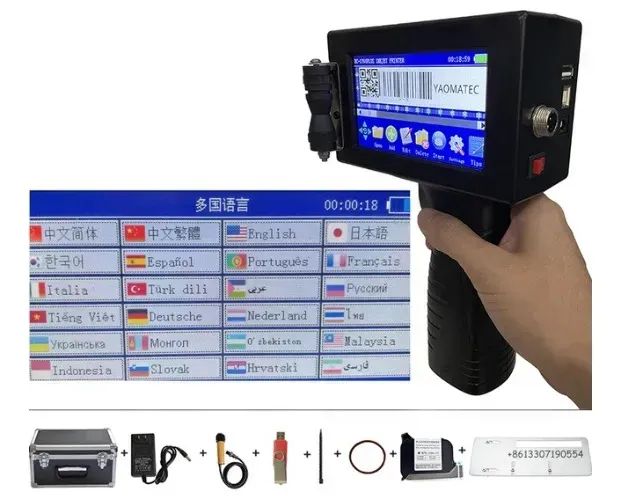 Datadora Impressora Inkjet Manual Handjet H3s Sensor Esteira