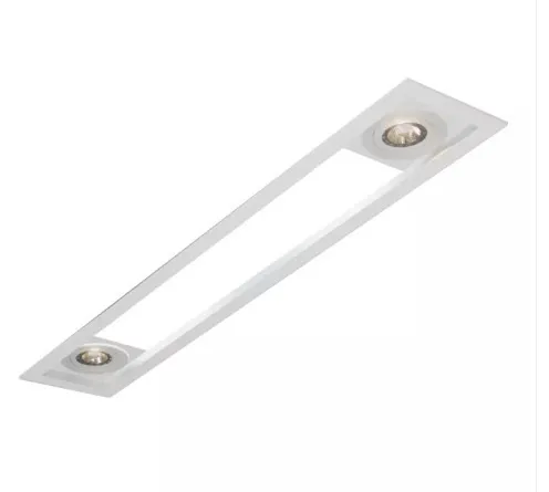 Luminária de Embutir LED Dupla