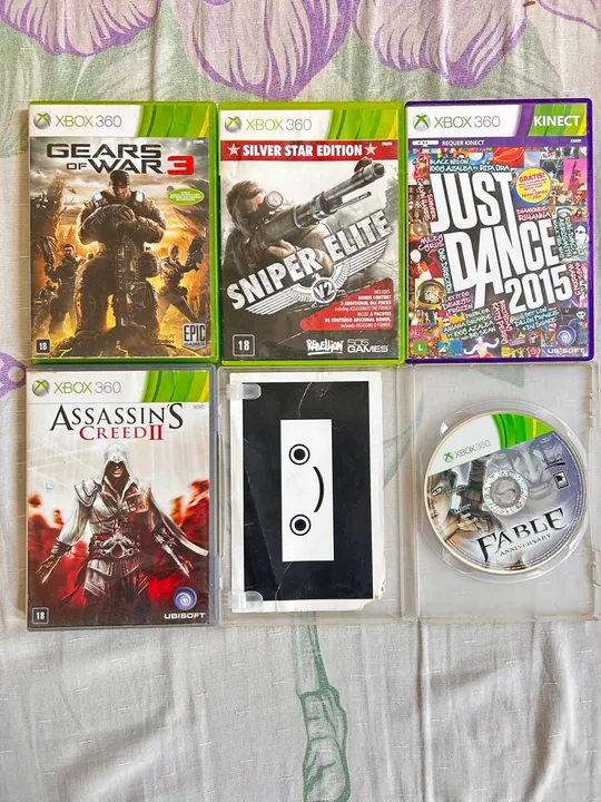 Lote de jogos Xbox 360 - Diversos títulos!