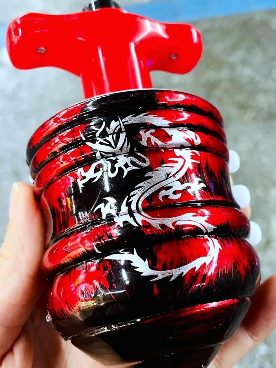 PIÃO MUSICAL LUMINOSO DE LED  - Foto 4