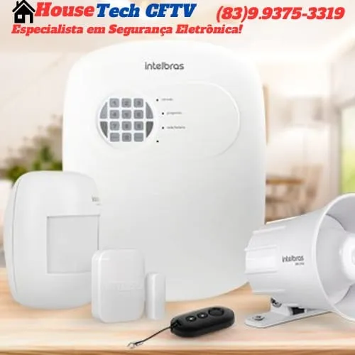 Central de Alarme S/F Intelbras, Completo já Instalado e Confiurado!
