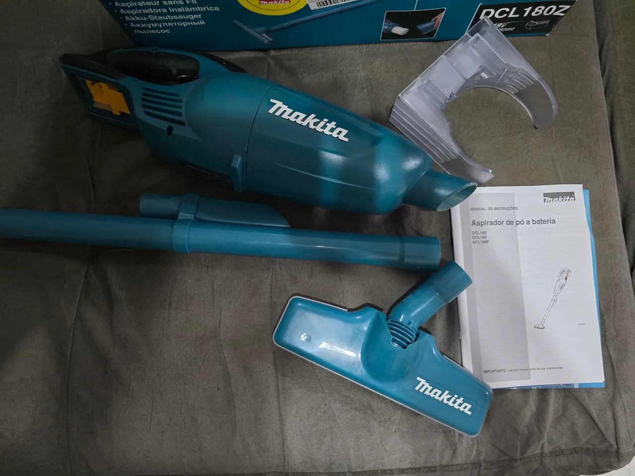 Aspirador de pó a bateria Makita DCL180Z